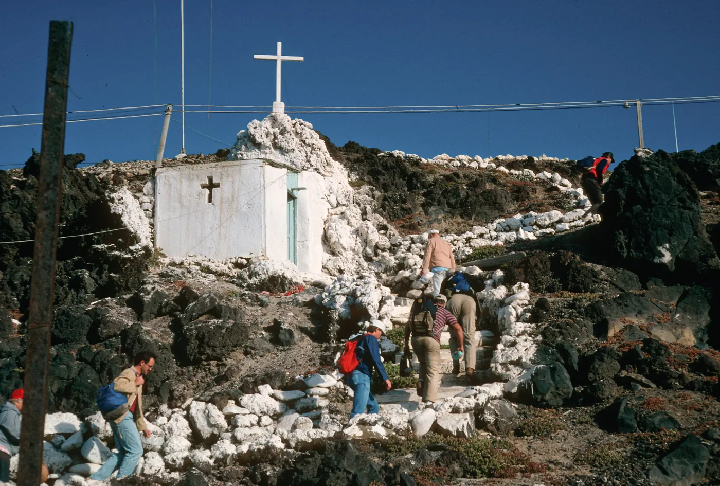 Guadalupe Island, shrine, navy base