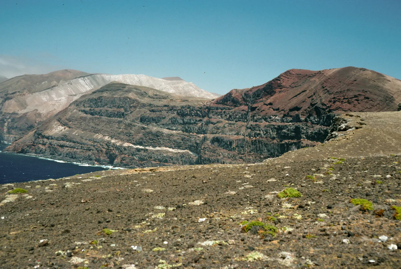 Guadalupe Island, Southwest bluffs