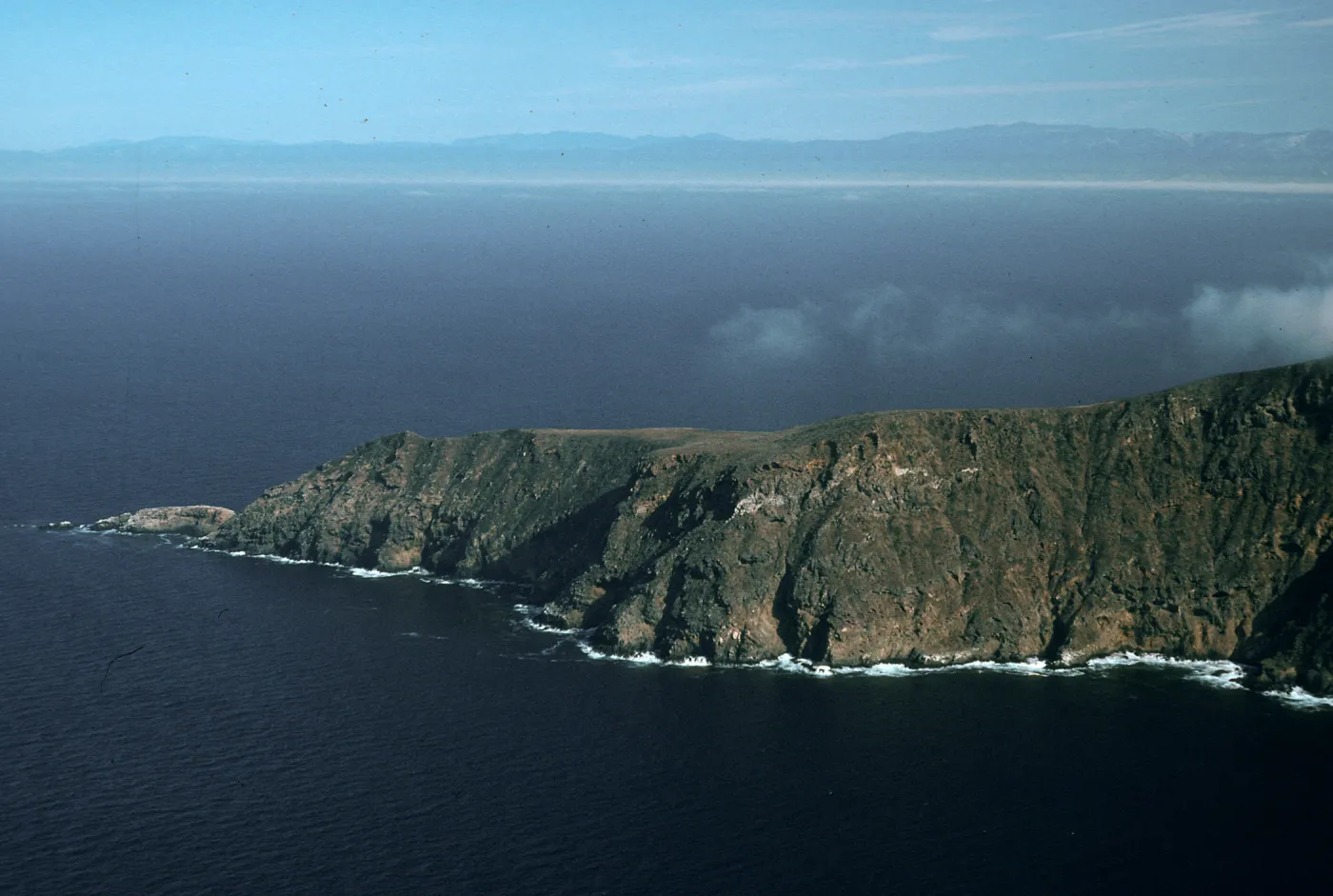 West Anacapa Island, West end