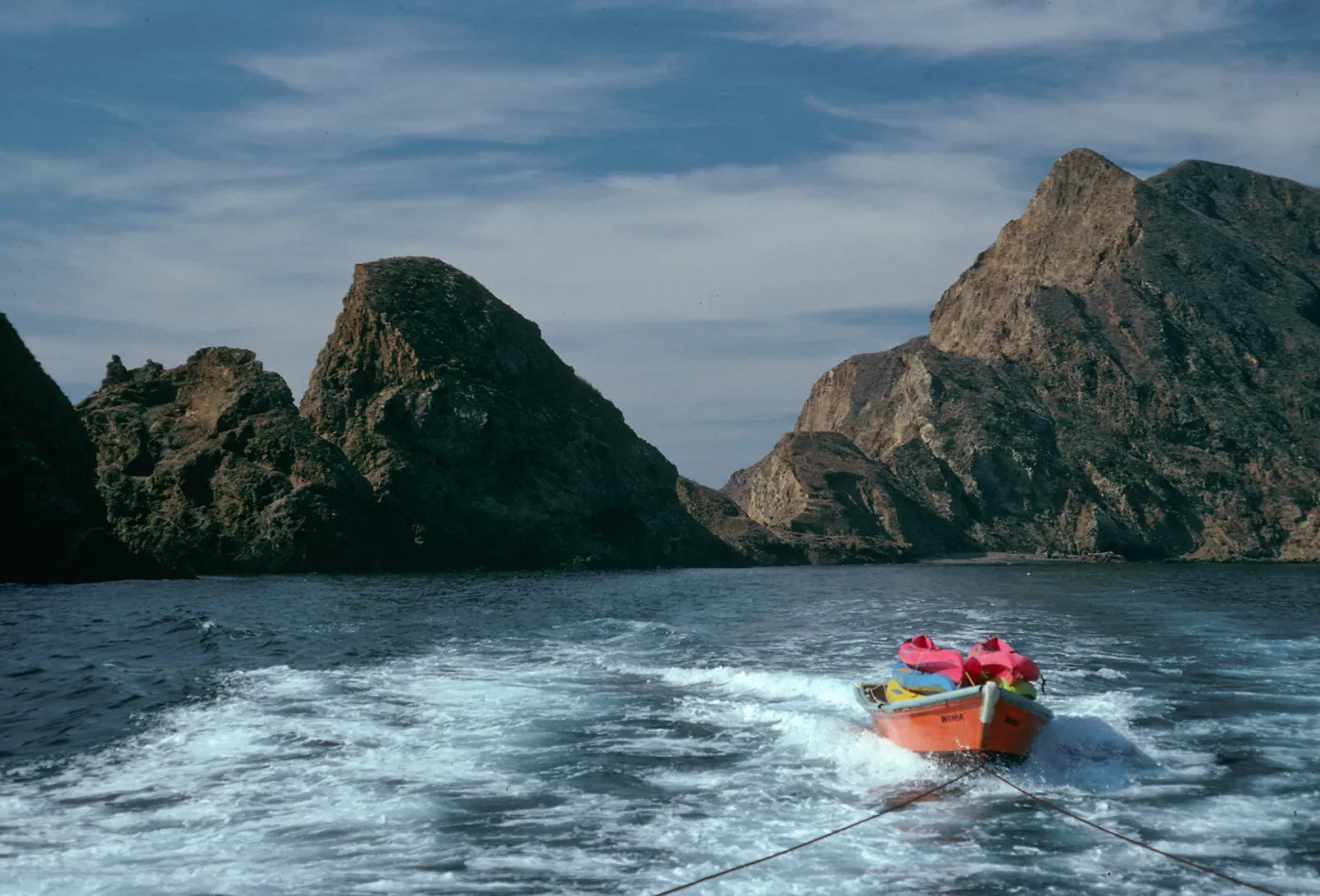 Northeast end, West Anacapa Island