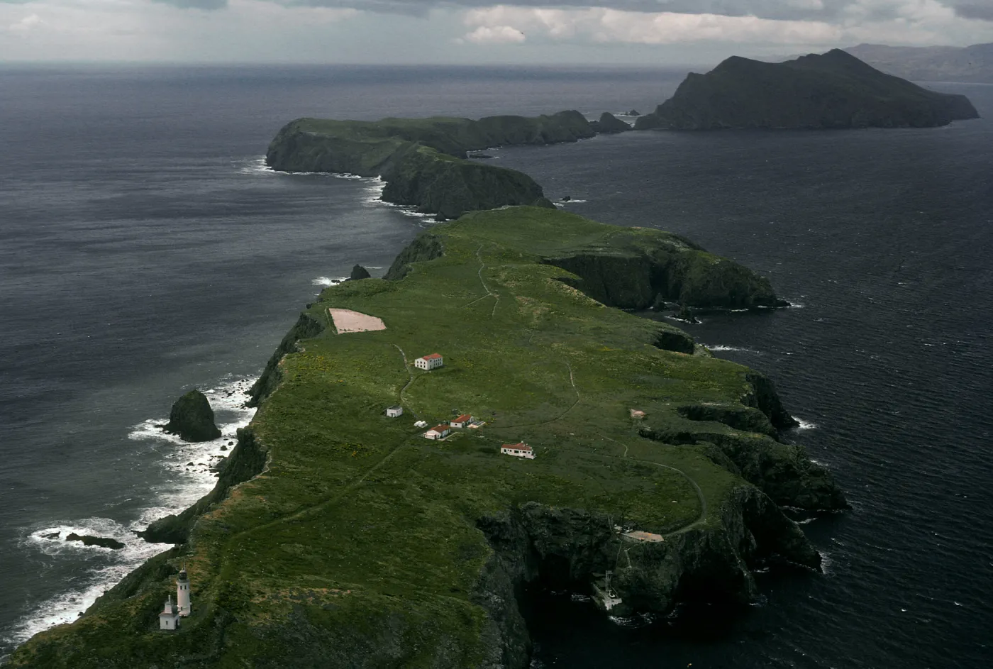 Anacapa Island, looking west