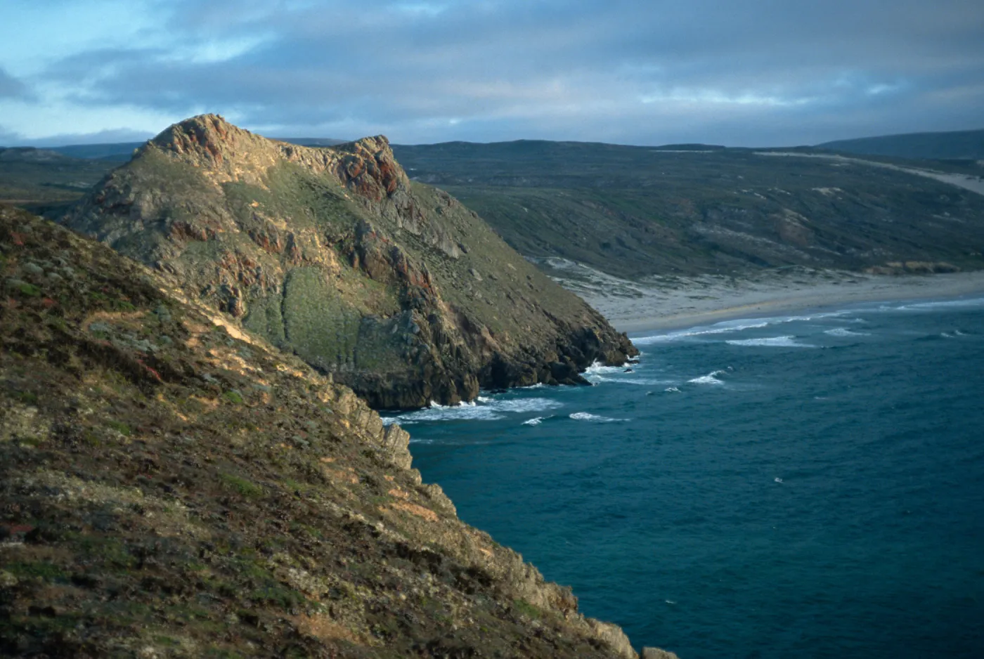 Lester Point from west side of Harris Point, San Miguel Island
