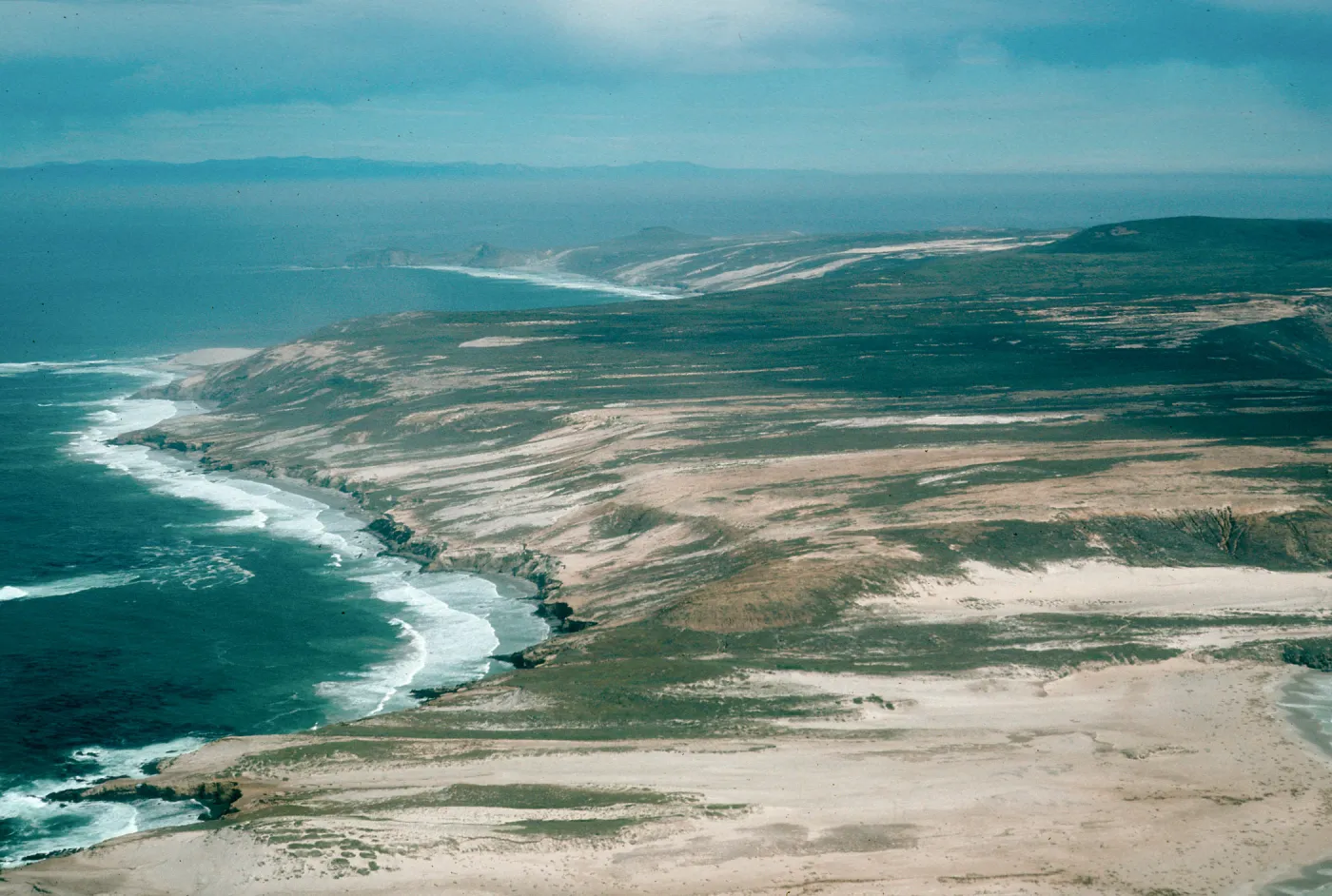 Looking east from West End, San Miguel Island