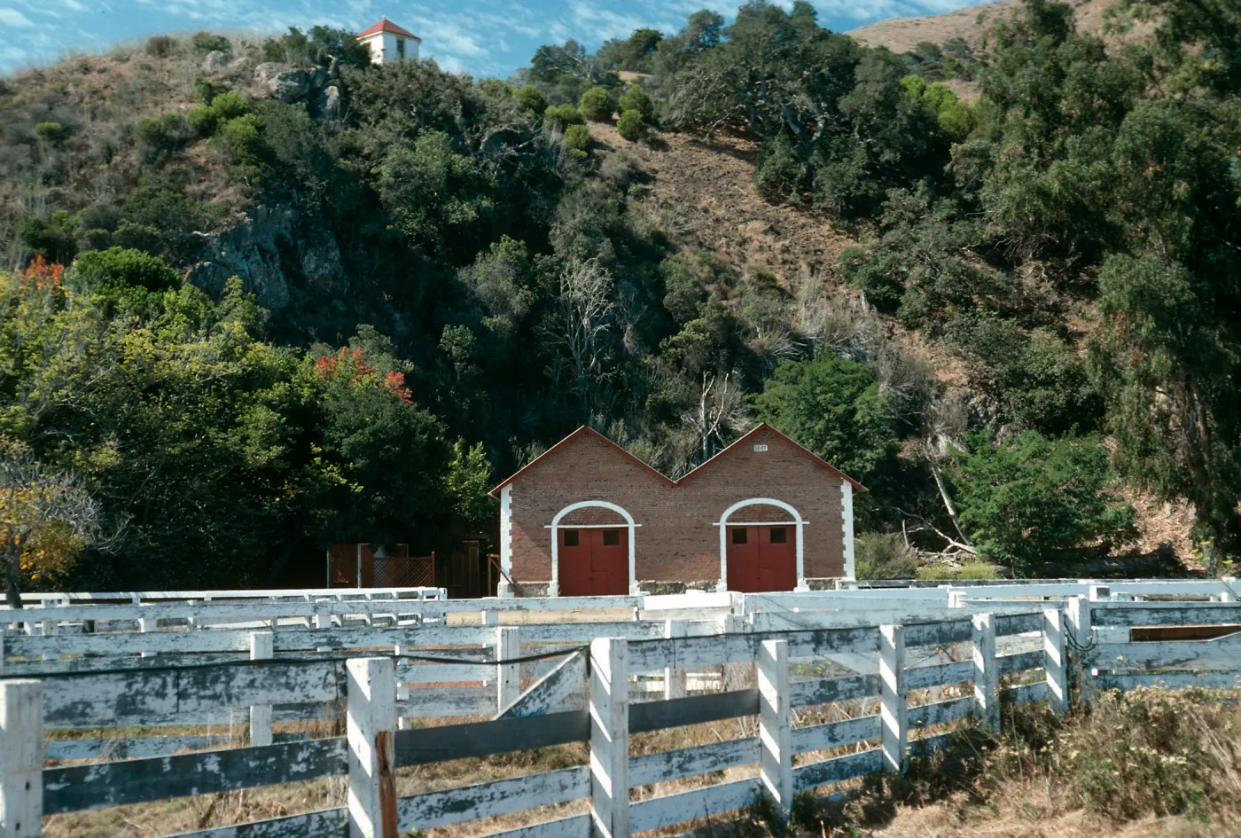 Santa Cruz Island, Prisoner Harbor, magazine buildings