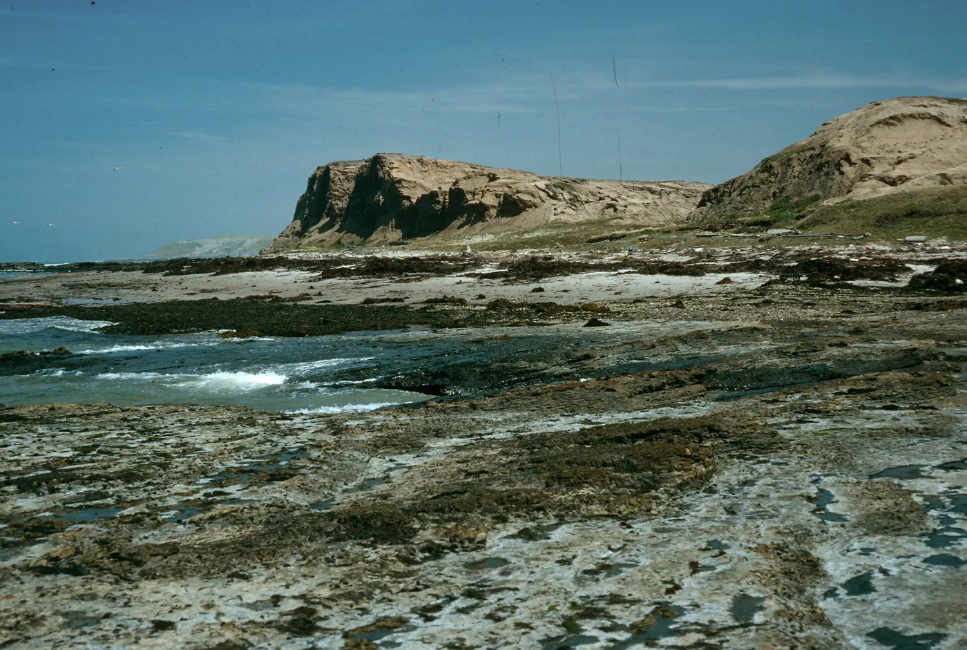 Santa Rosa Island, beach, West of Tecolote Canyon