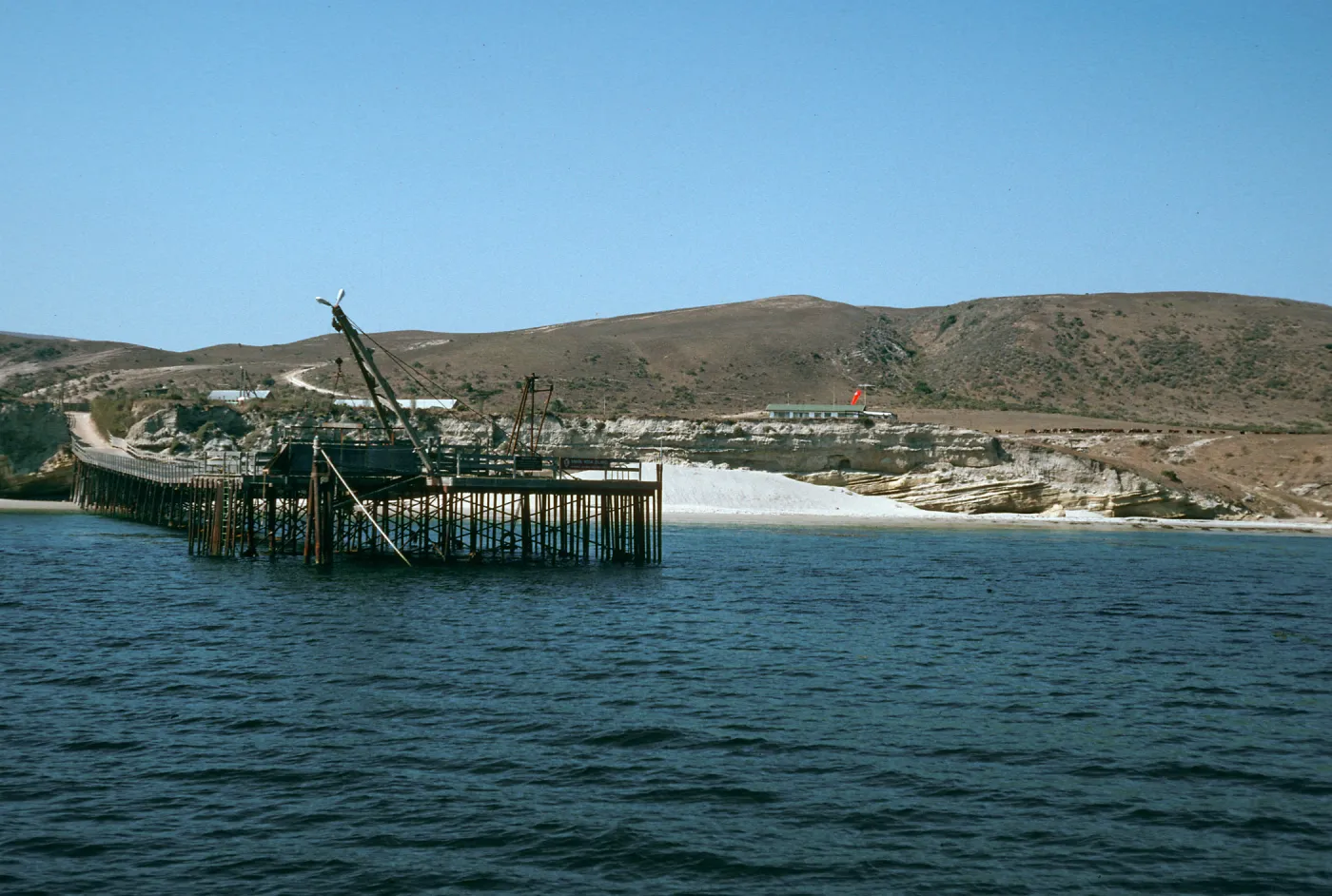 Santa Rosa Island, ranch pier, Beechers Bay