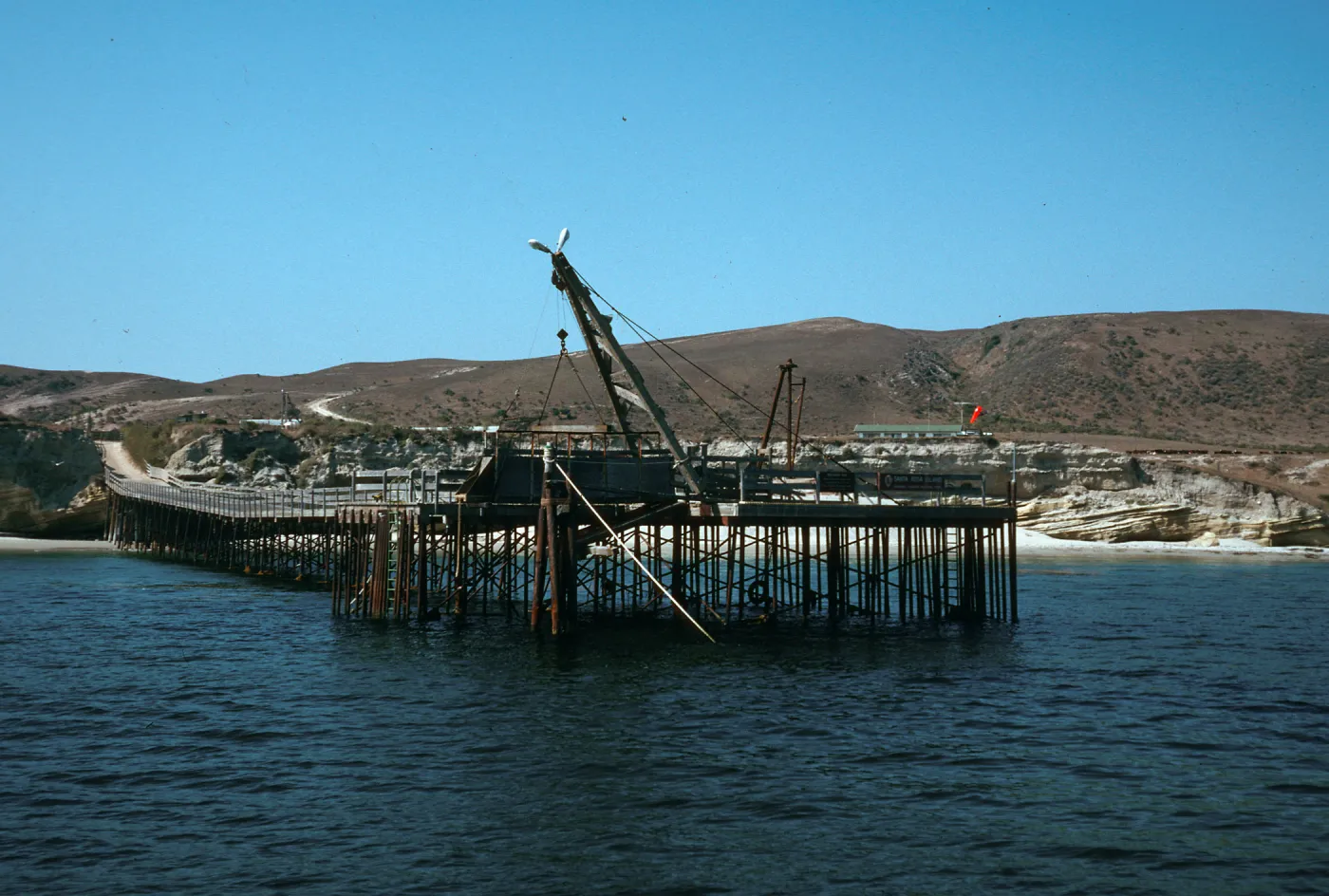 Santa Rosa Island, ranch pier, Beechers Bay