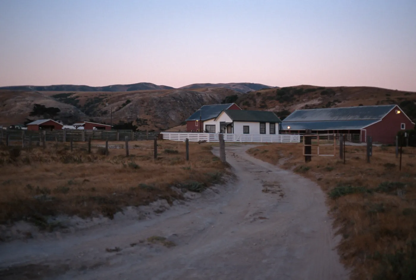 Santa Rosa Island, Vail Ranch at dawn