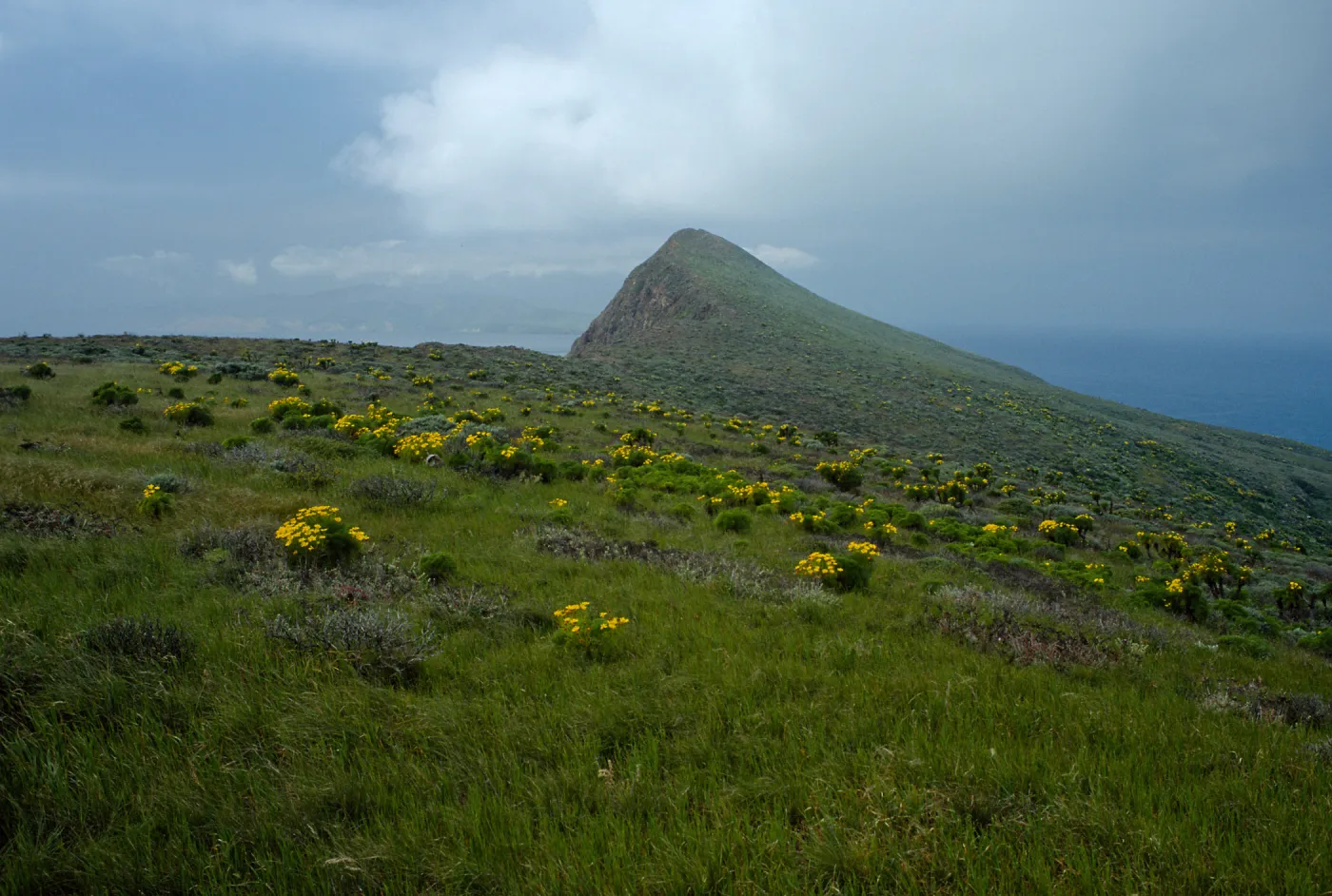 West Anacapa Island, looking West
