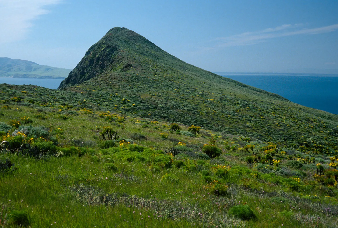 West Anacapa Island, Summit Peak, looking West