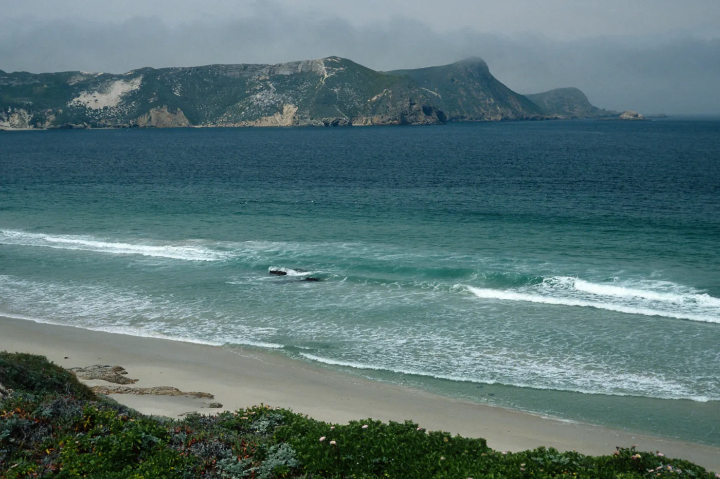 San Miguel Island, beach at Cuyler Harbor
