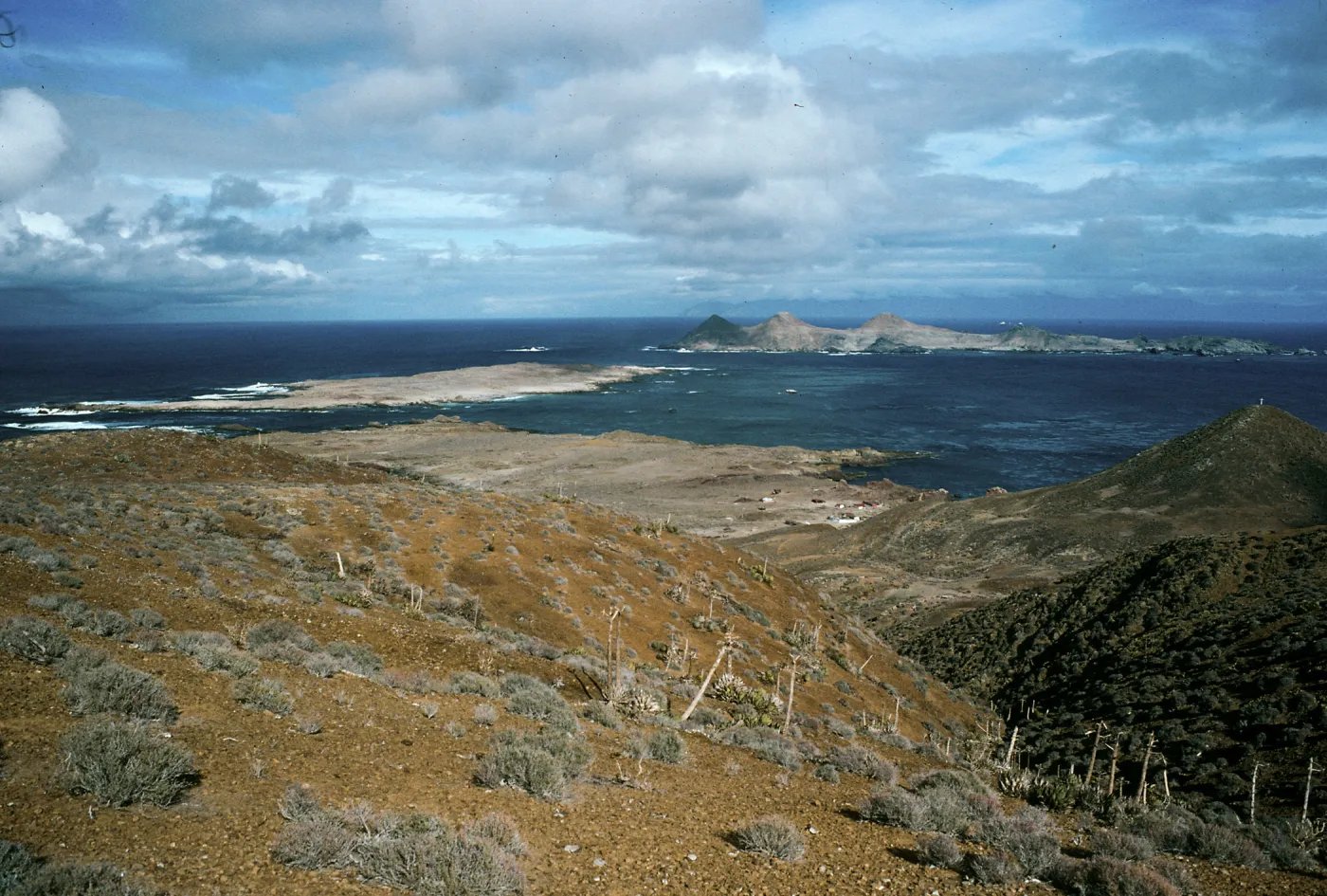 West San Benito Island, view of Middle San Benito Island & East San Benito Island from West San Benito Island