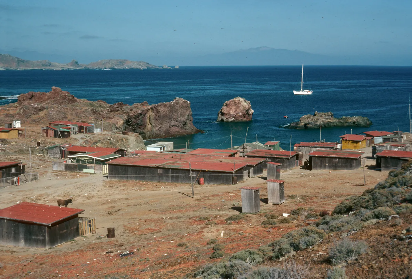 San Benito Island, village