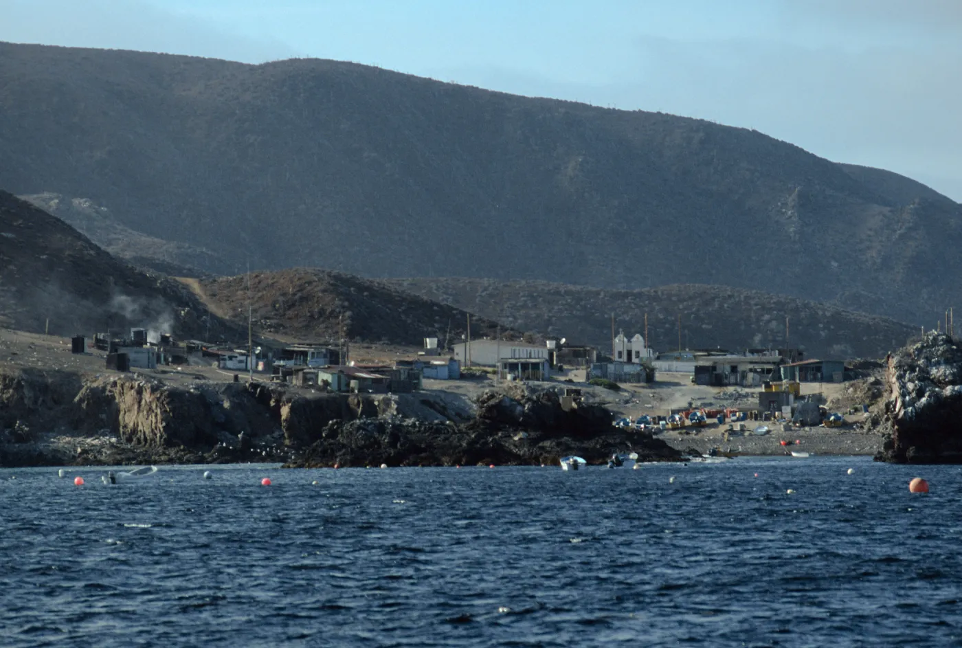 West San Benito Island, village