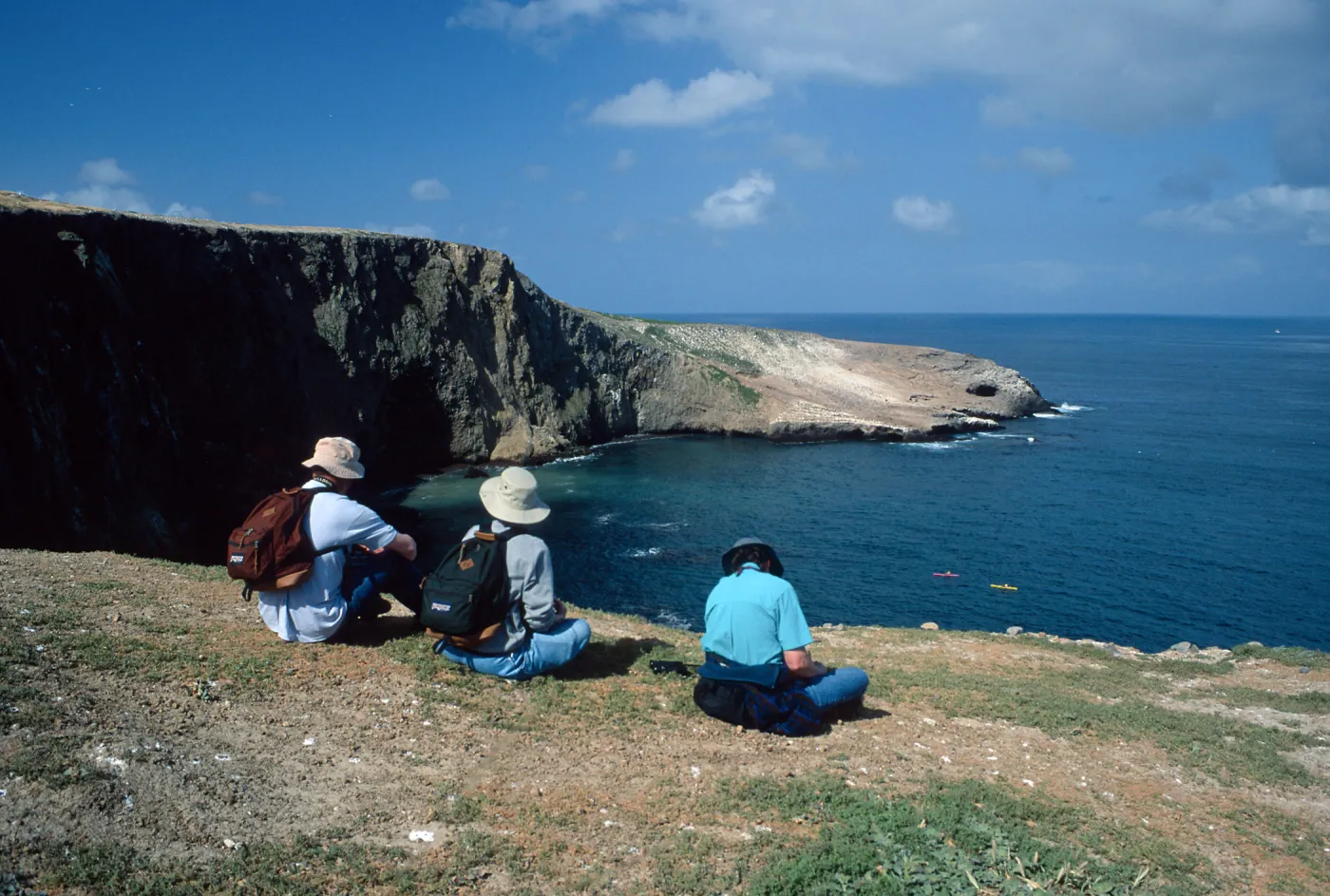 Santa Barbara Island, view of Webster Point