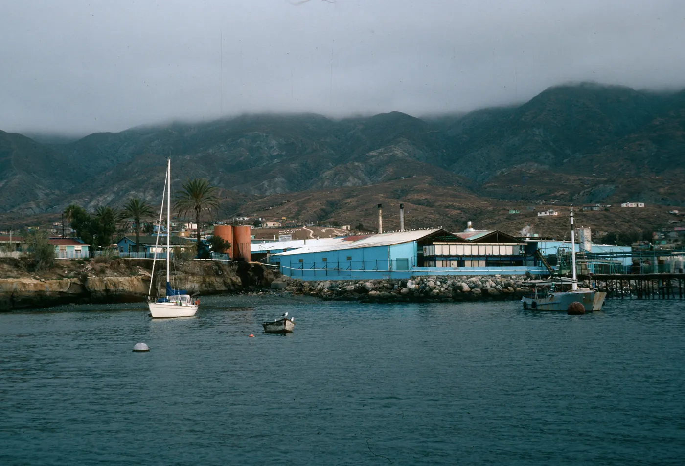Cedros Island village, South end