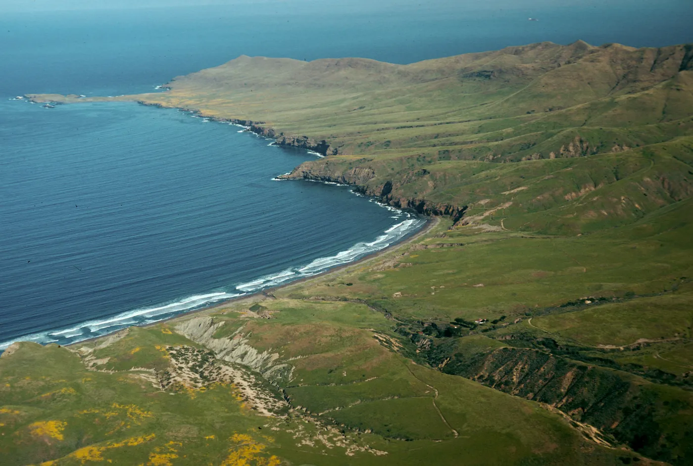 Christy Beach & Fraser Point, Santa Cruz Island