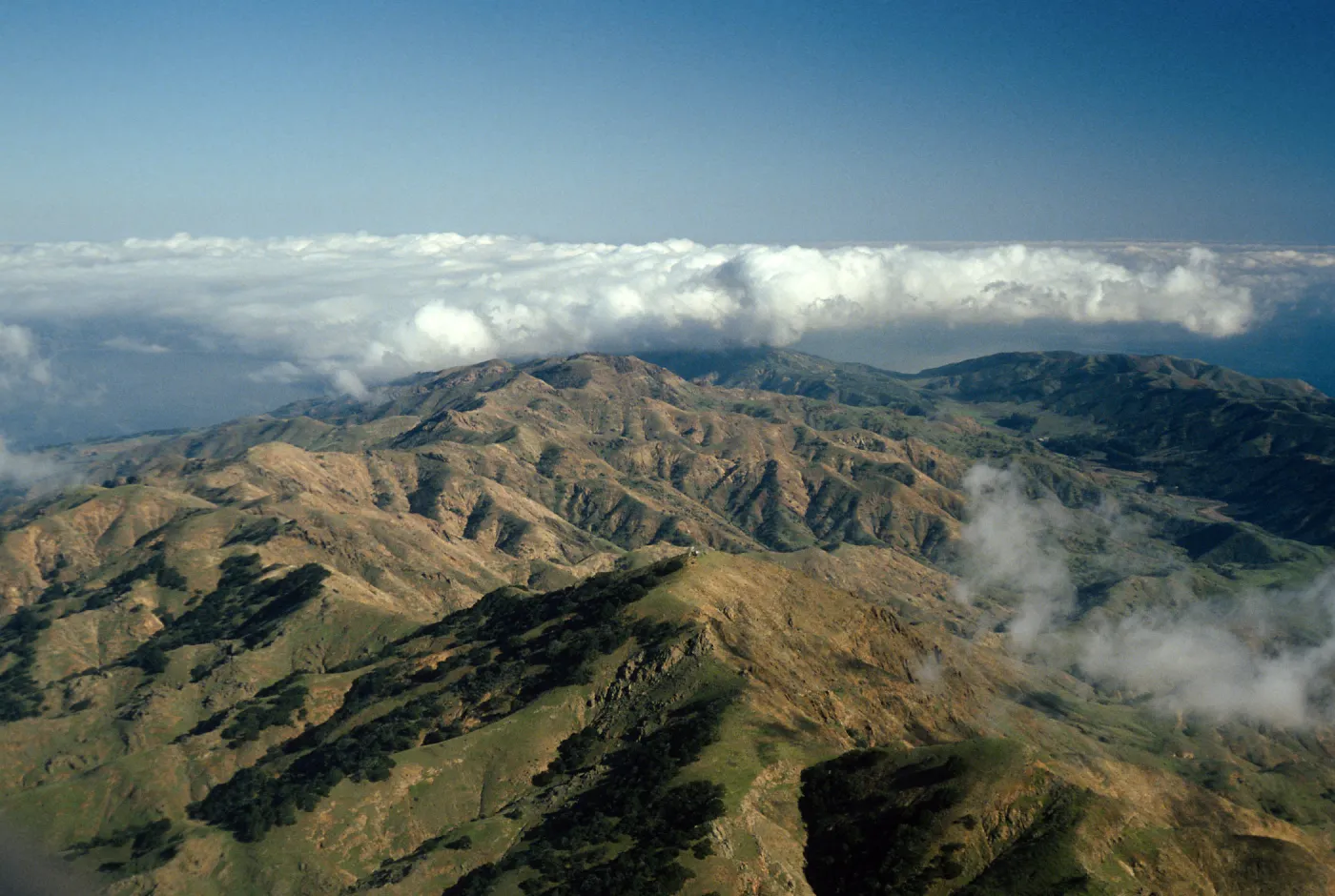 North ridge & Central Valley from vicintiy of Picacho Diablo, Santa Cruz Island