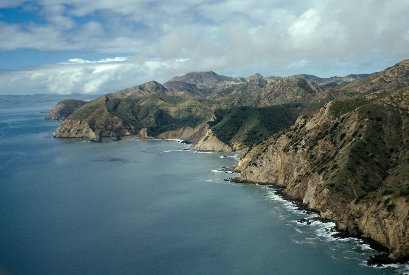 looking West toward Willows, Santa Cruz Island