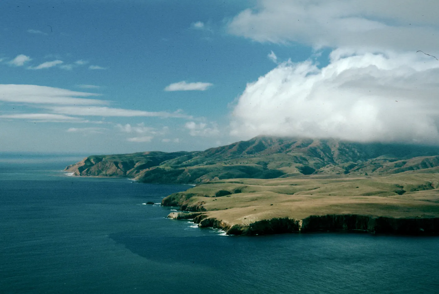 view of East end, Santa Cruz Island