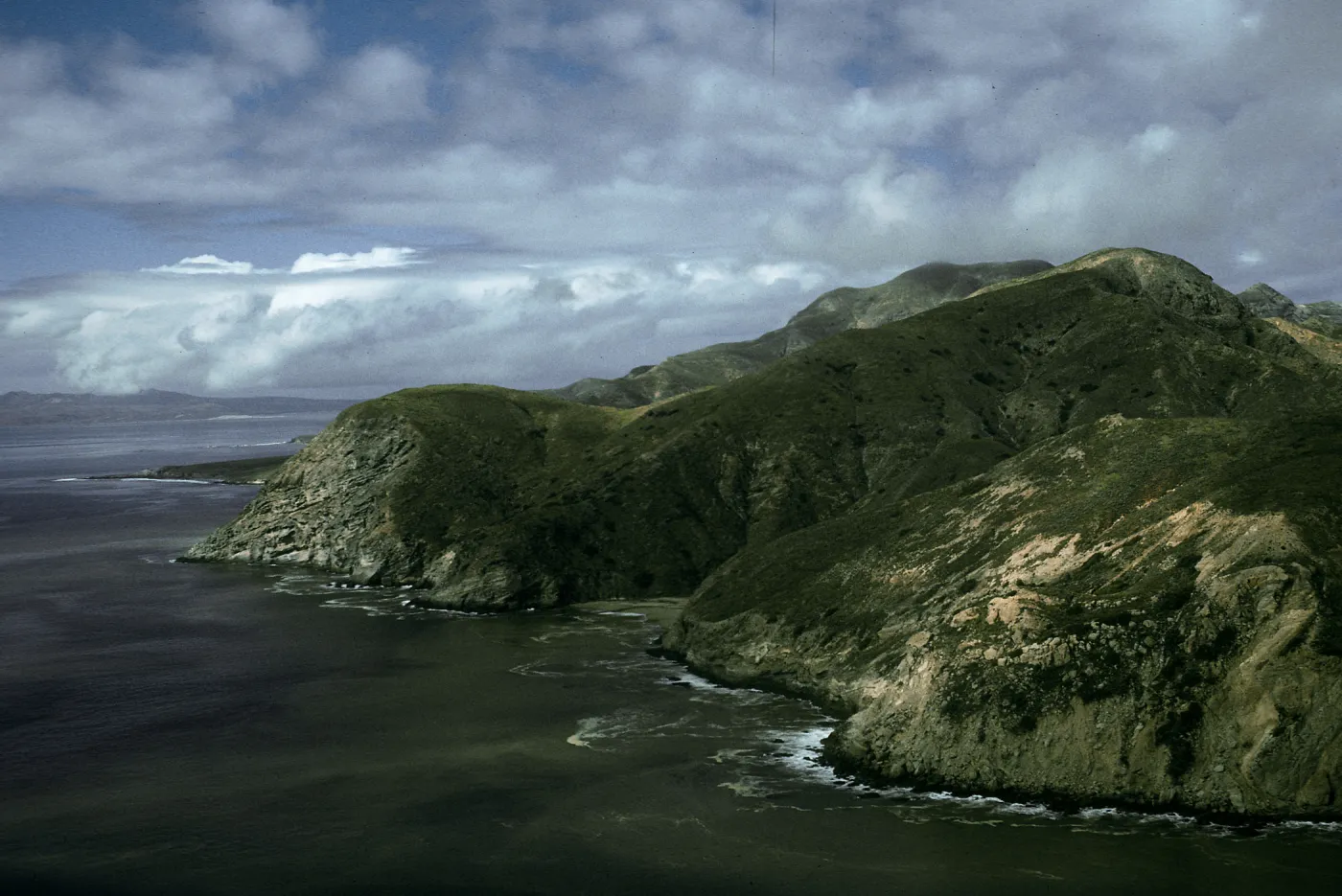 Alamos Canyon, just East of Corral Point, Santa Cruz Island