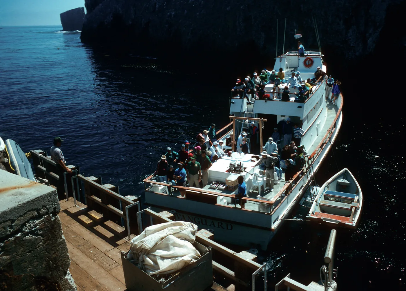 Vanguard, Landing Cove, East Anacapa Island
