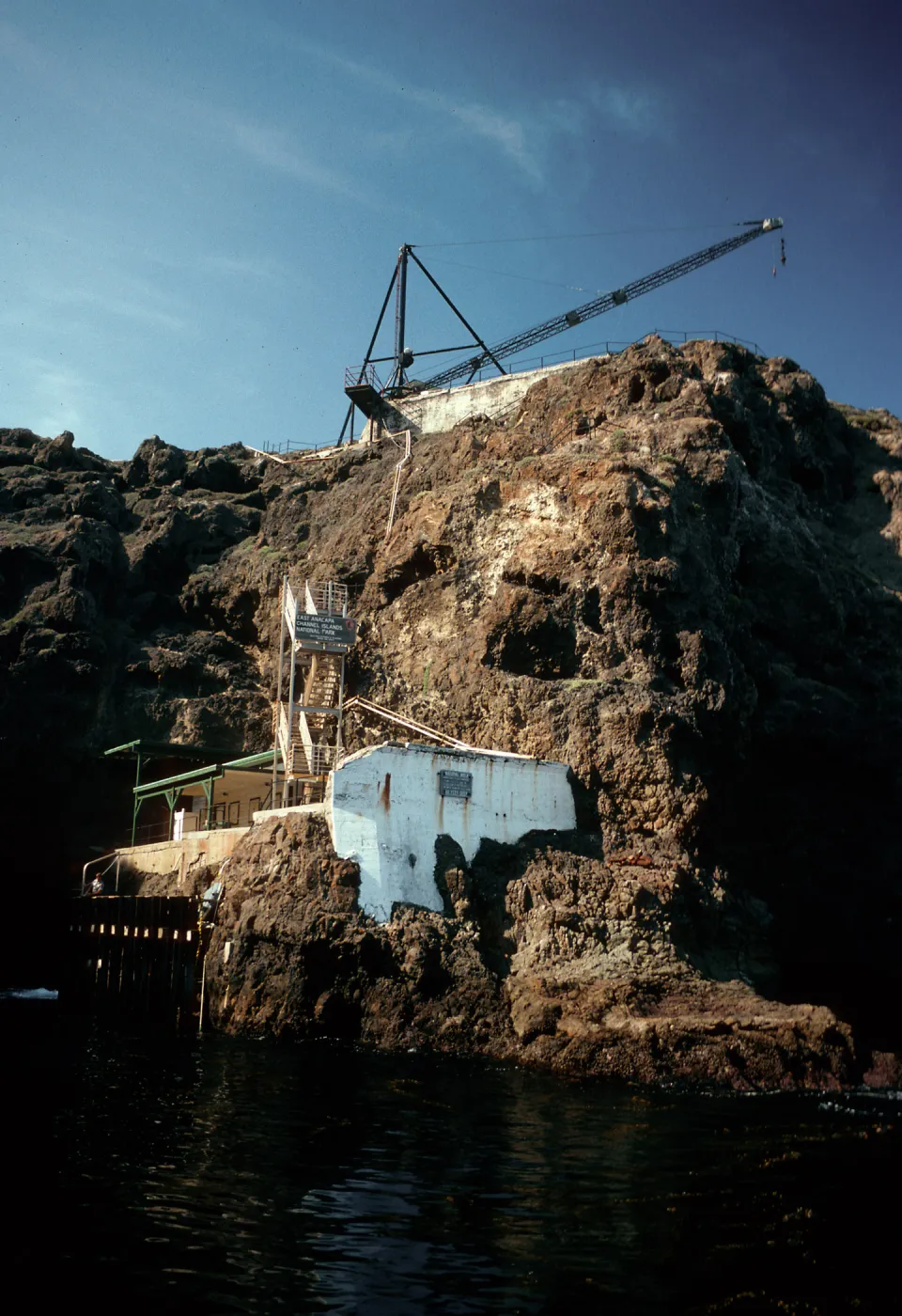 landing, East Anacapa Island