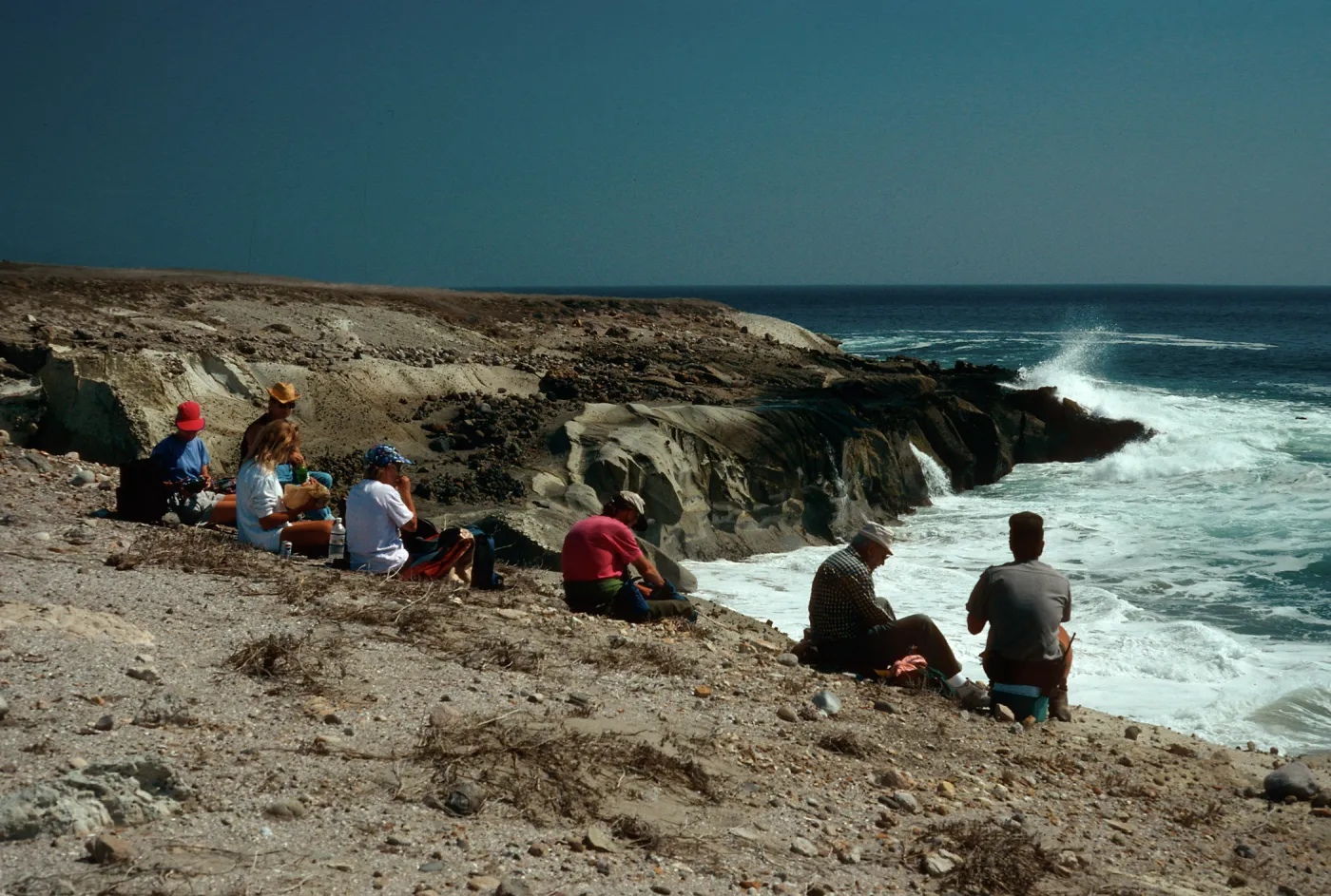 Southeast side, just West of East Point, Santa Rosa Island