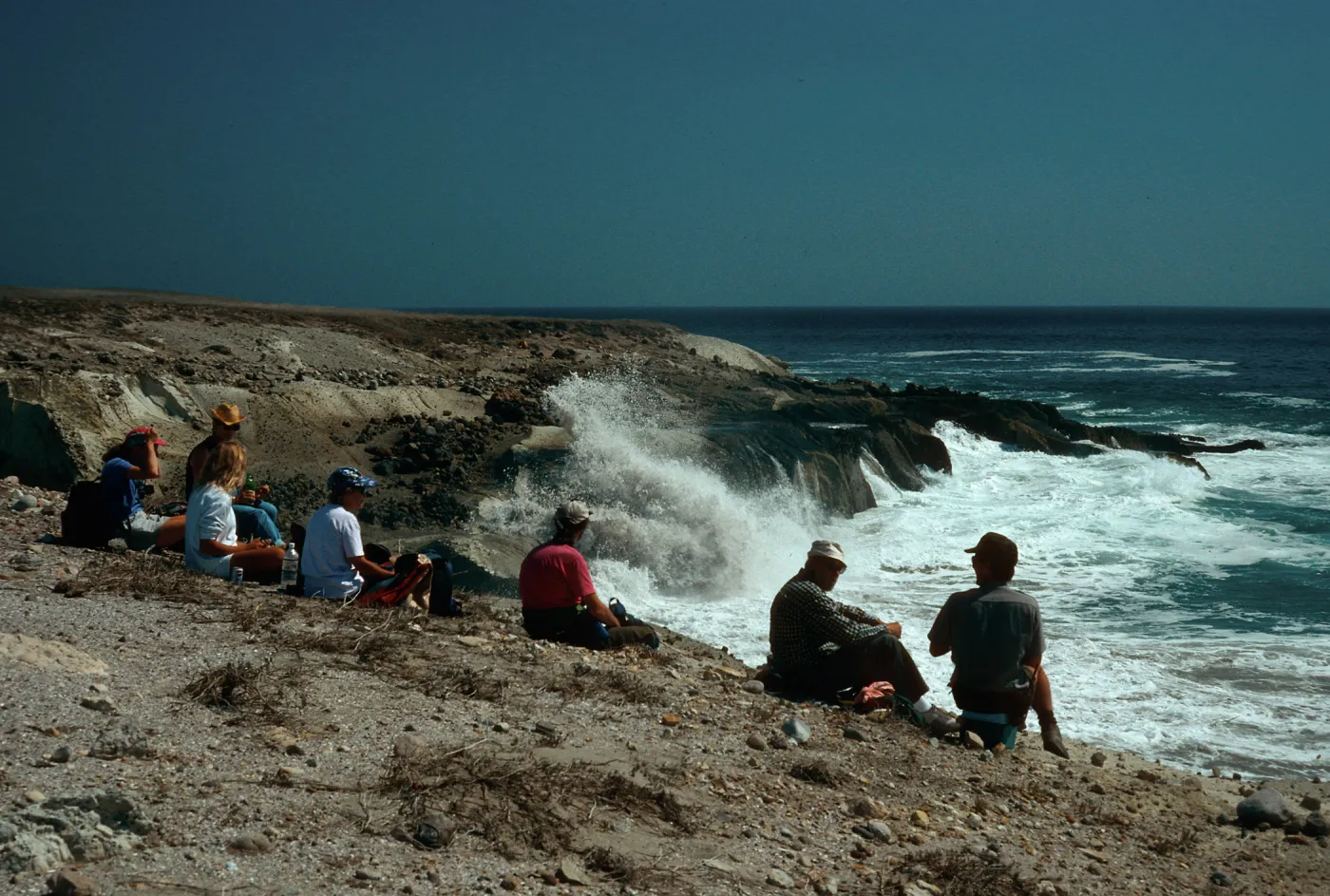 Southeast side, just West of East Point, Santa Rosa Island