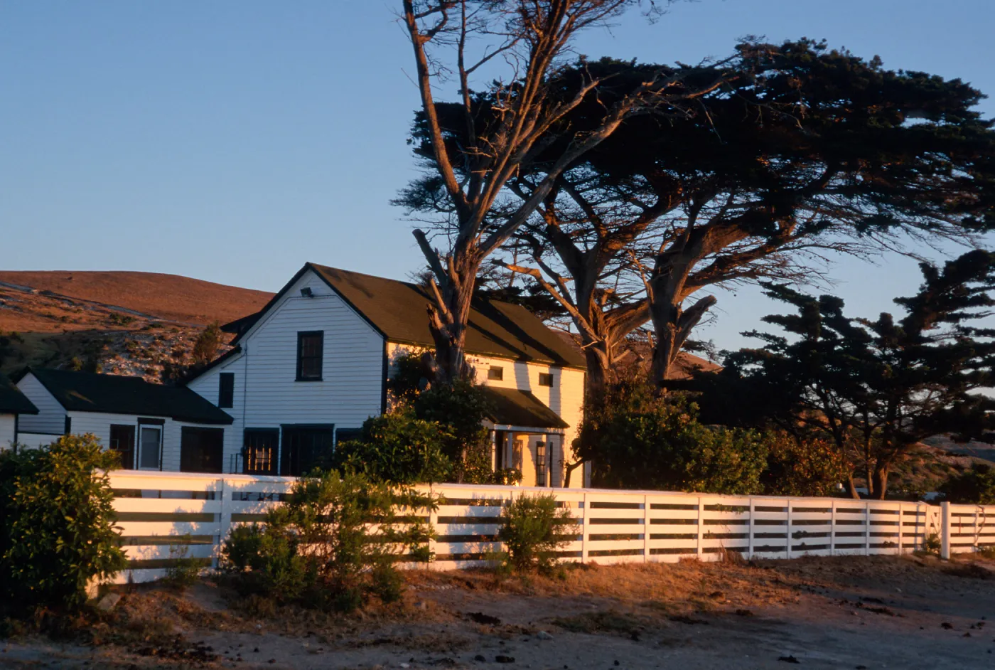 Cliff House at dawn, Vail Ranch, Santa Rosa Island
