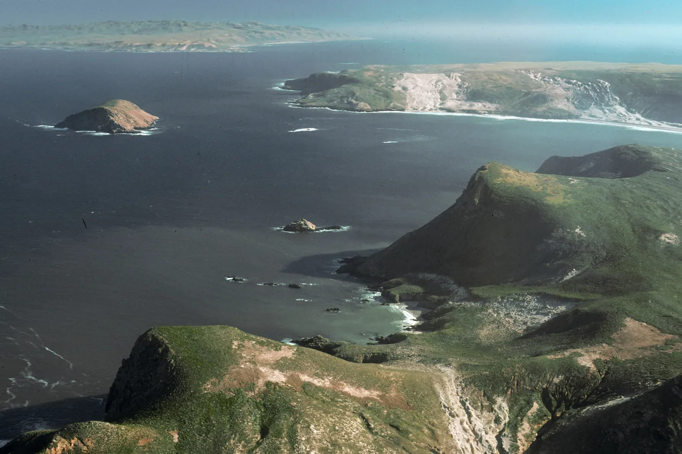 Cuyler Harbor, Prince Island, view of Santa Rosa Island, San Miguel Island