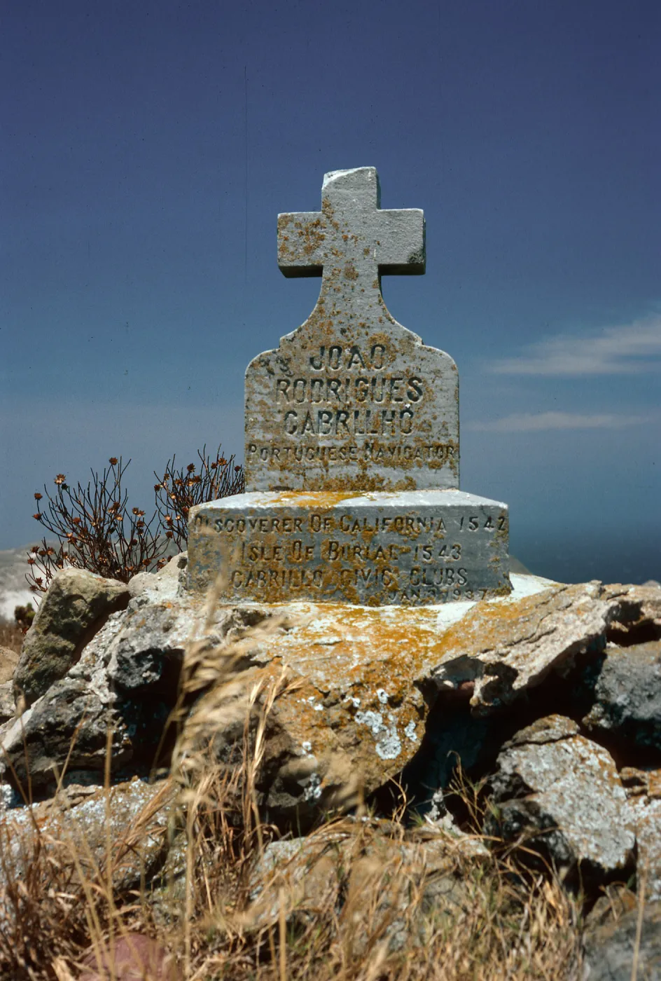 Cabrillo Monument, San Miguel Island