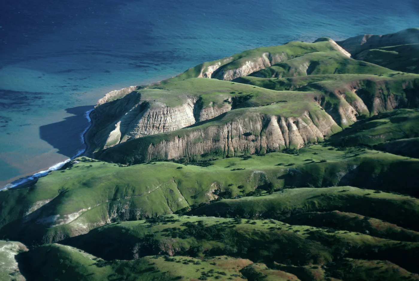 Southeast end, Santa Cruz Island