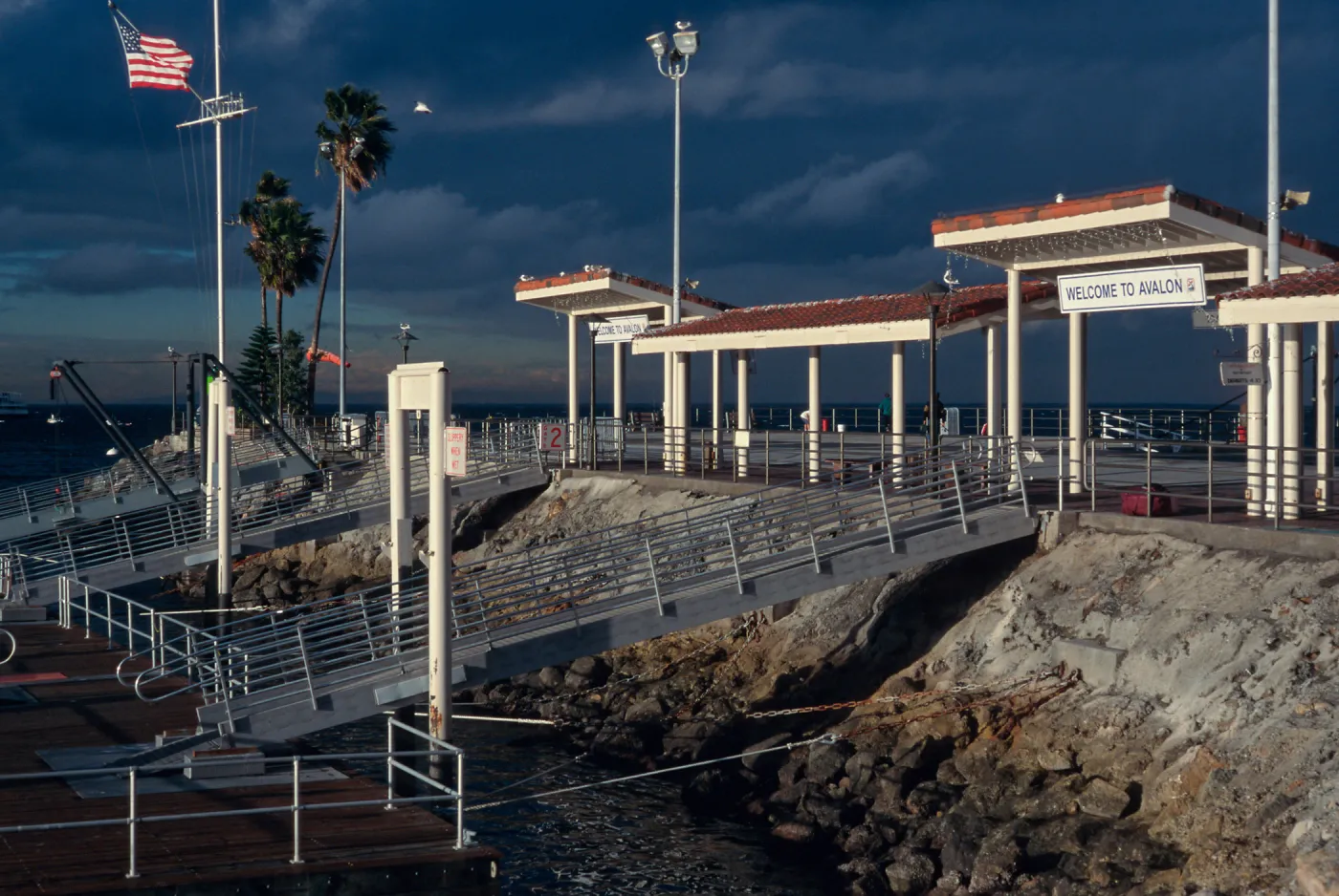 landing, Avalon, Catalina Island