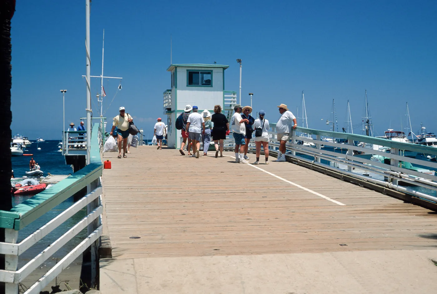 pier at Two Harbors, Catalina Island