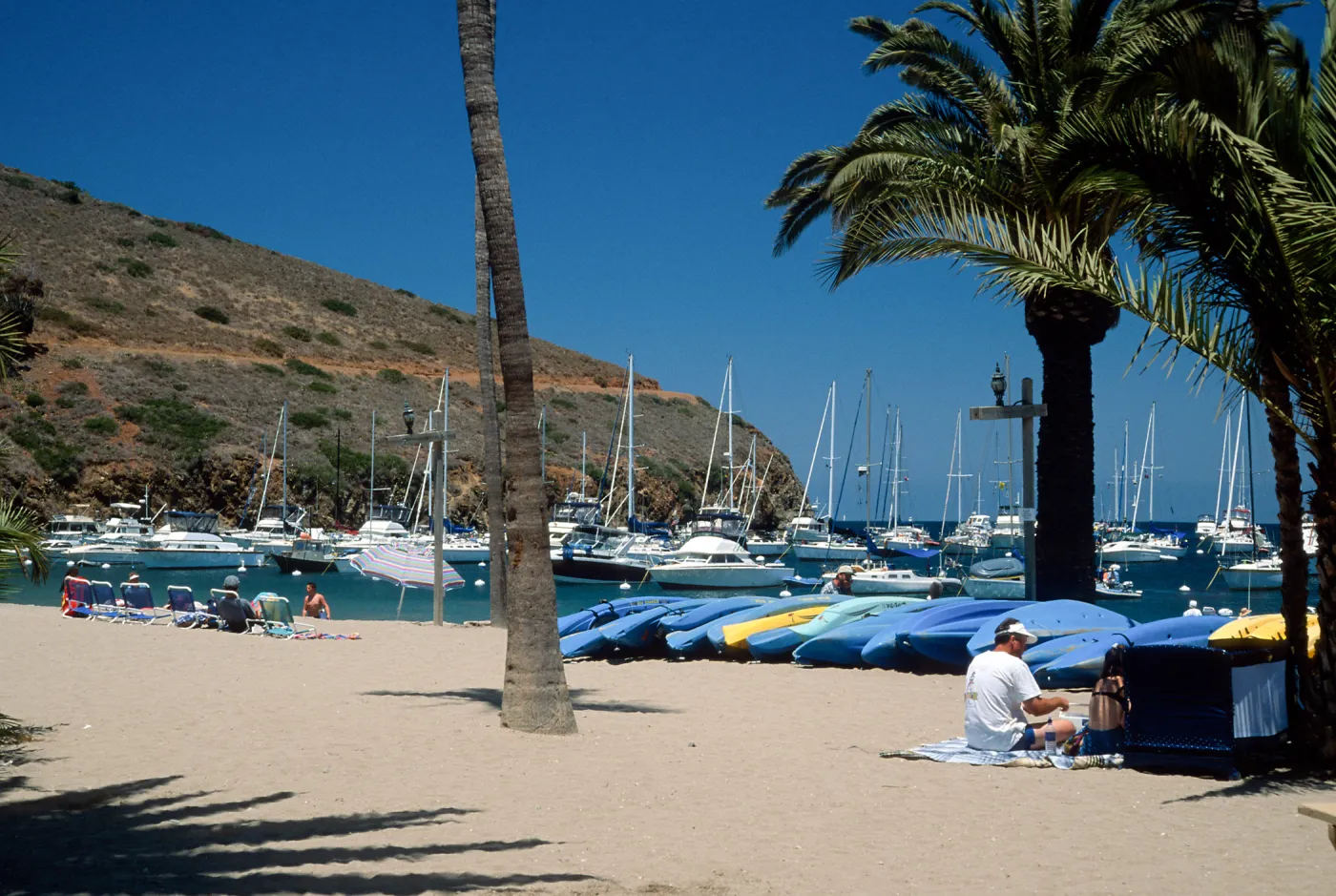 beach at Two Harbors, Catalina Island