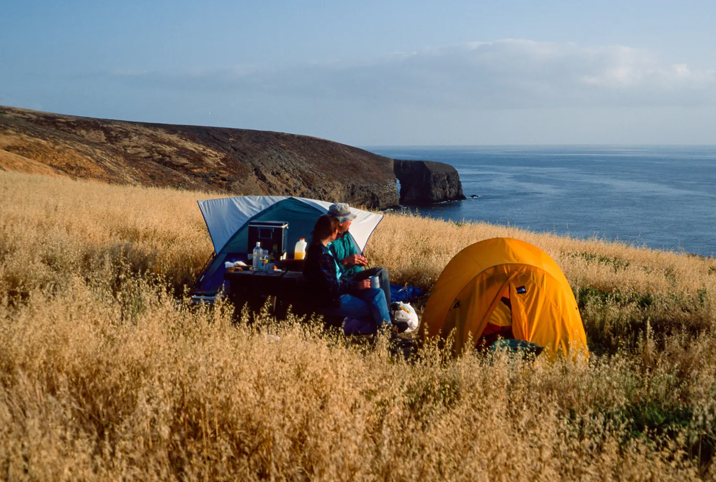 campground, Santa Barbara Island