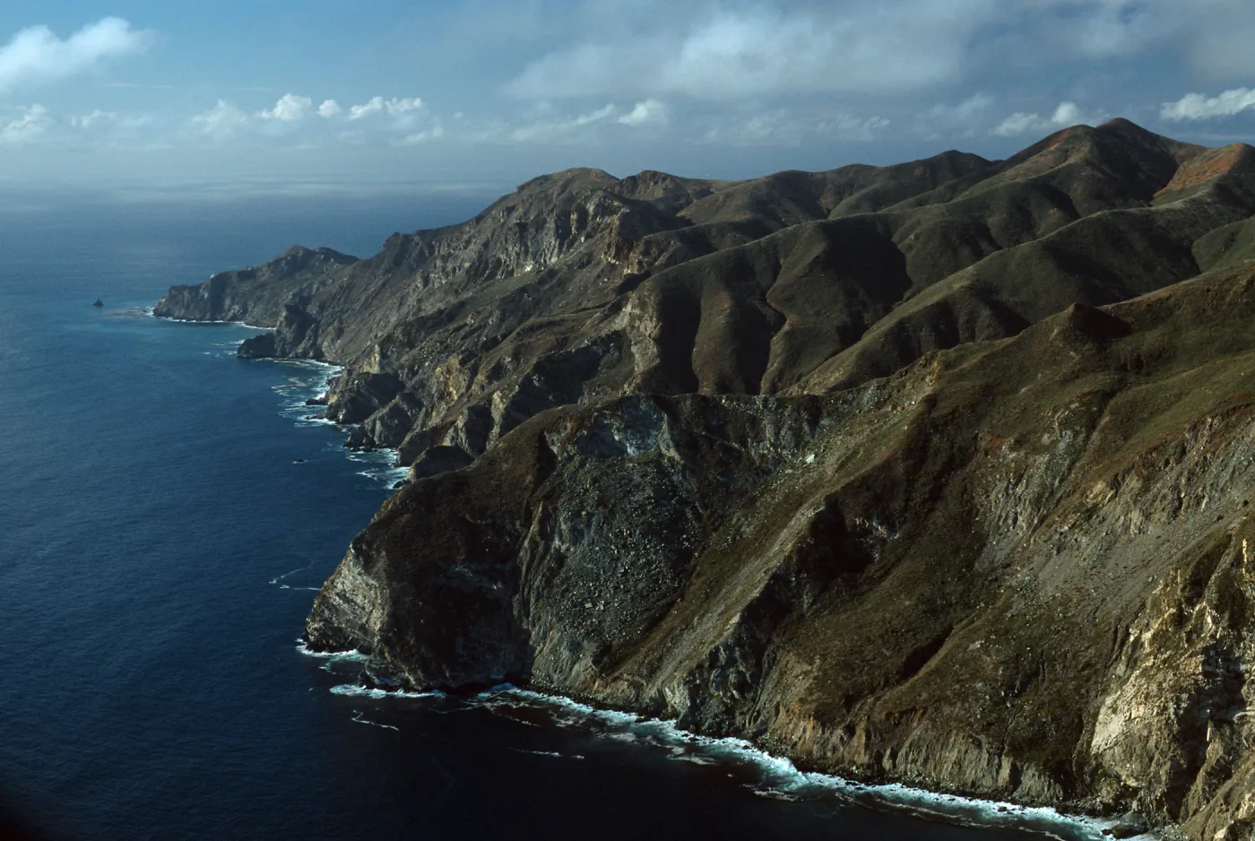 view of Lands End, Southwest side of island, Santa Catalina Island
