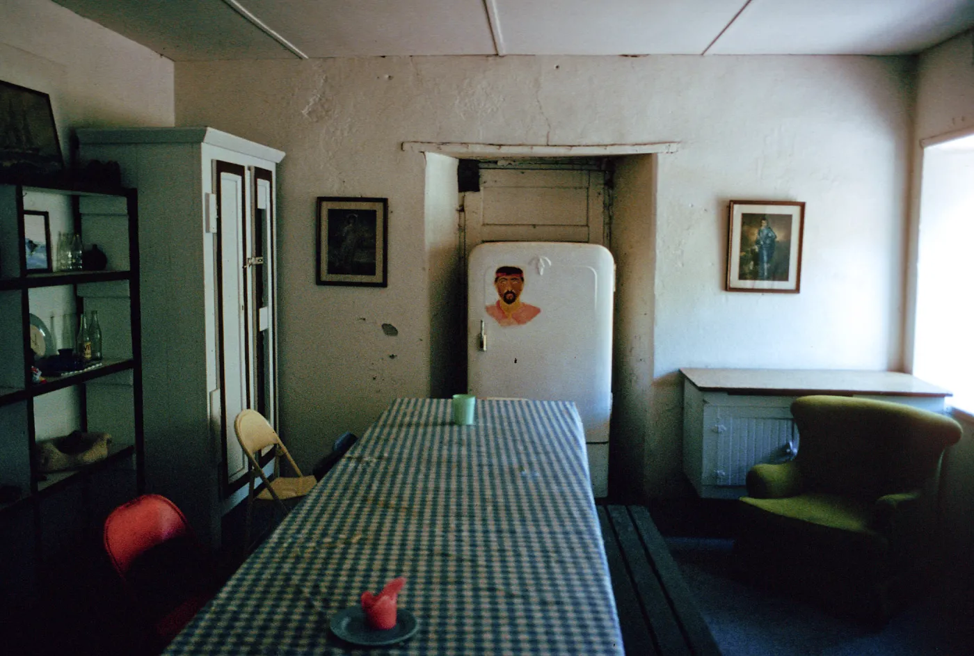 dining room, Scorpion Ranch adobe, Santa Cruz Island