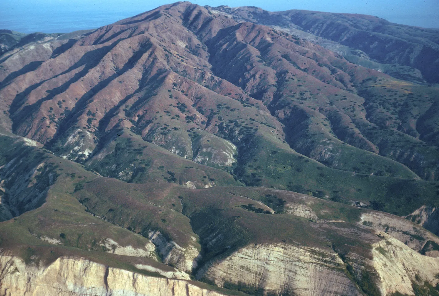 South side, El Montañon, Santa Cruz Island