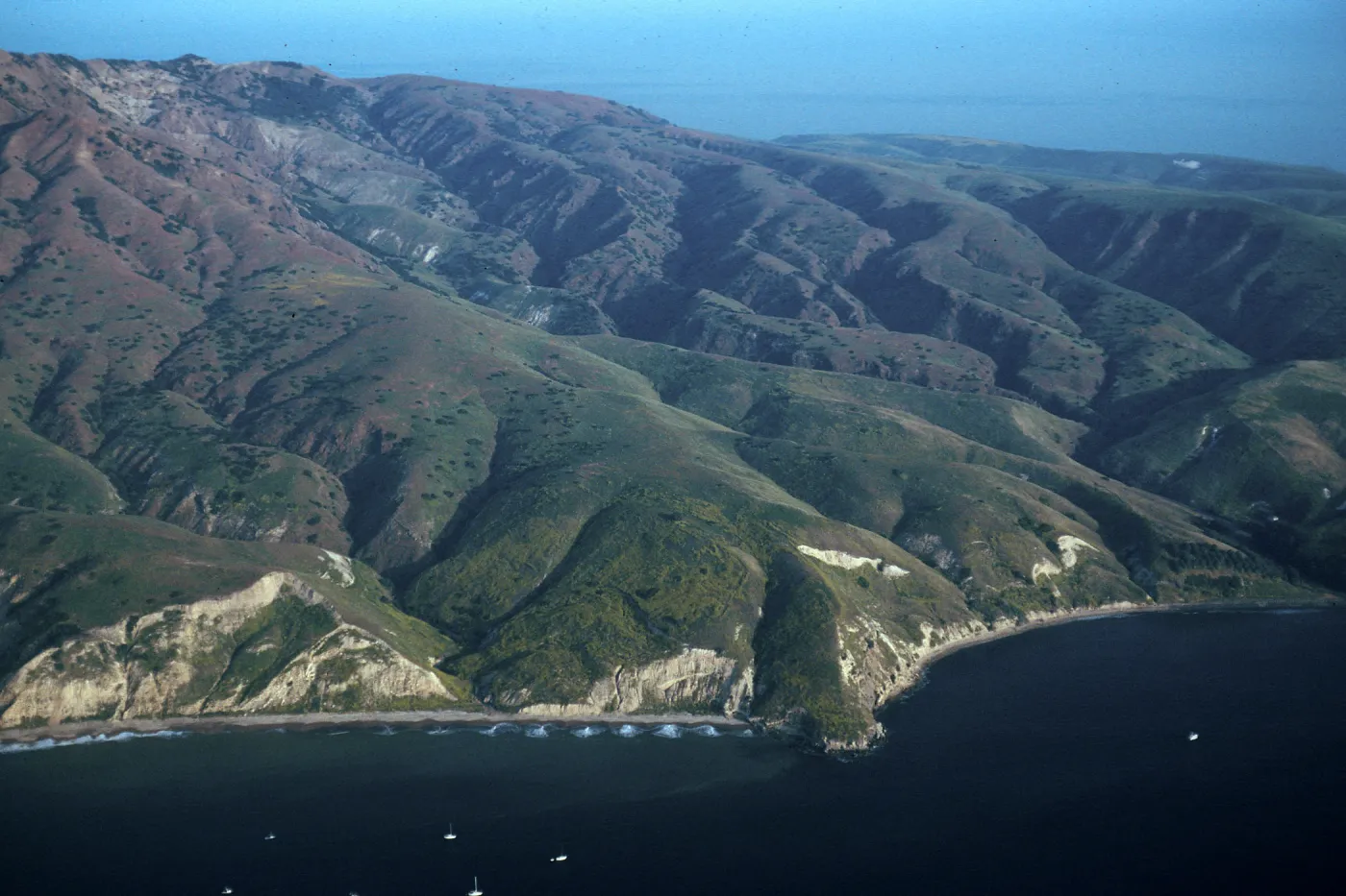Sandstone Point, Southeast end, Santa Cruz Island