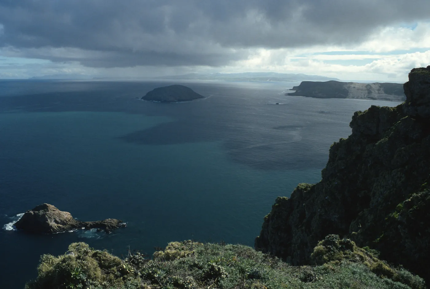 Prince Island, Cuyler Harbor from Devils Knoll, San Miguel Island