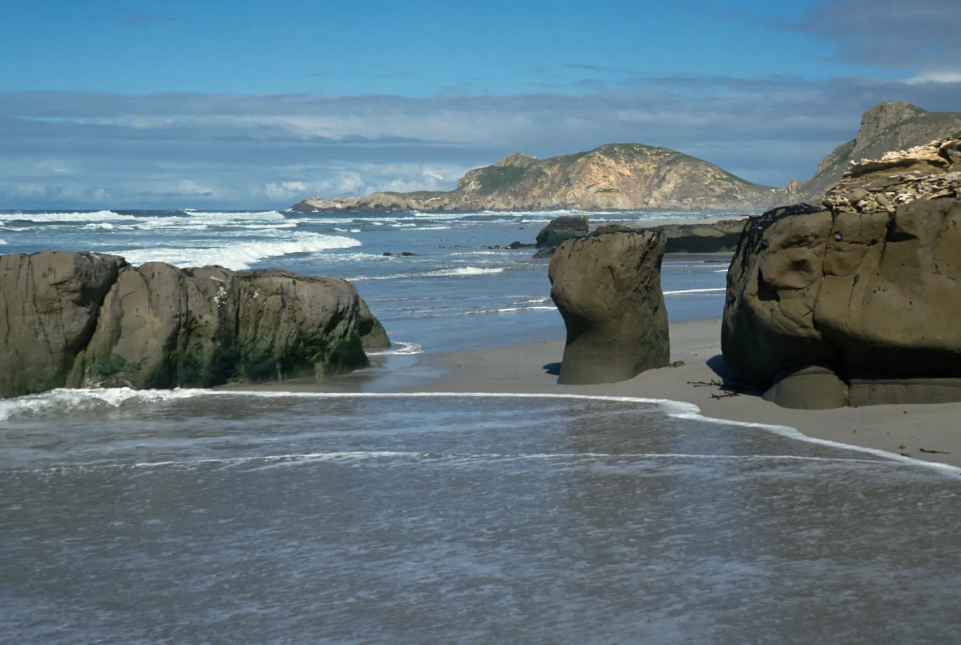 Simonton Cove, Peachrock Beach, San Miguel Island