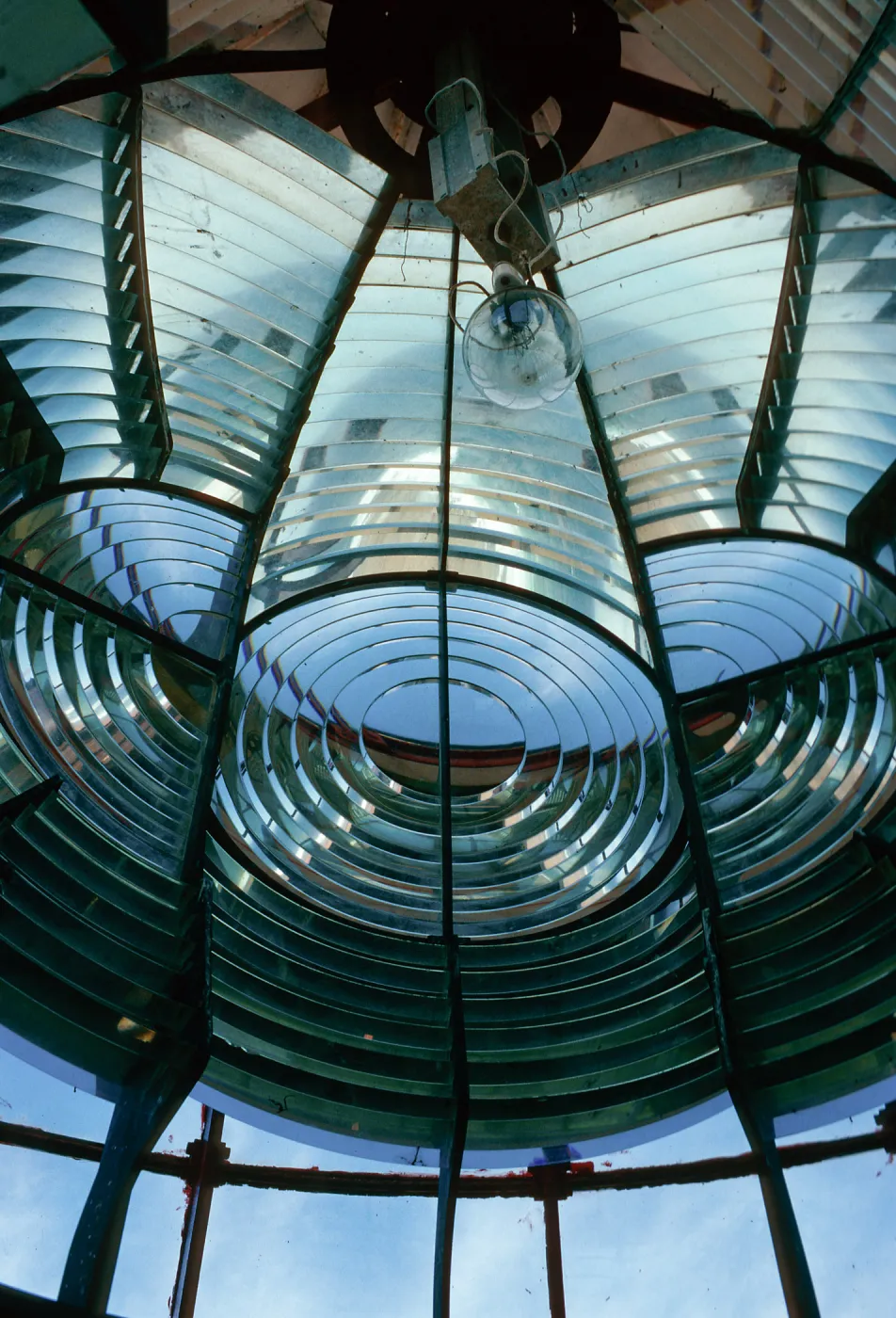 lens, lighthouse, West San Benito Island