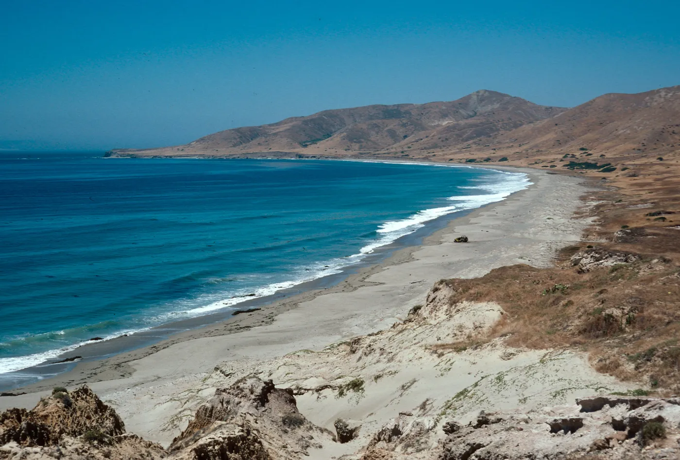 looking Toward Puzo from Punta Arena, Santa Cruz Island