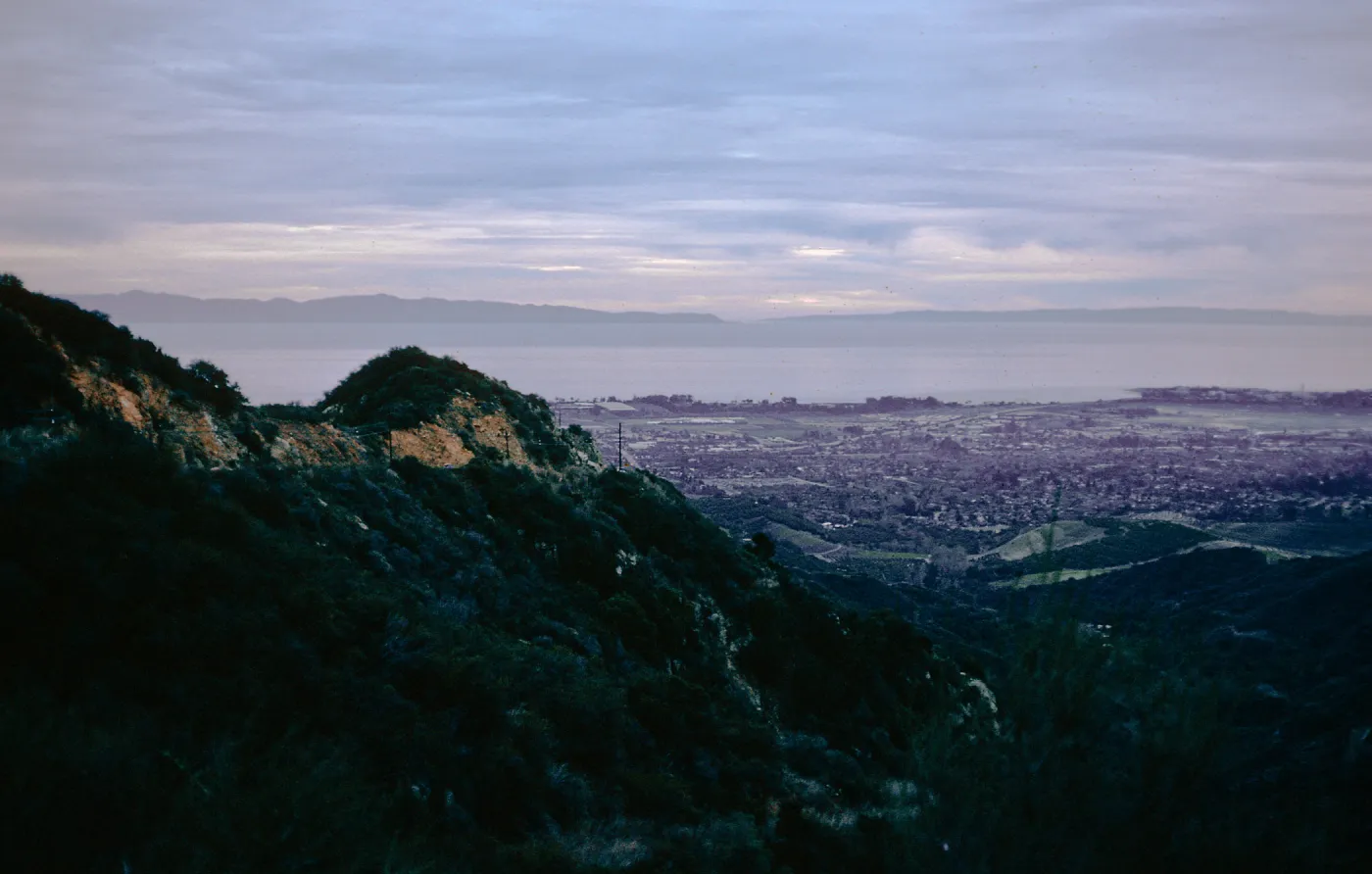 Santa Cruz, Santa Rosa Islands, from Highway 154
