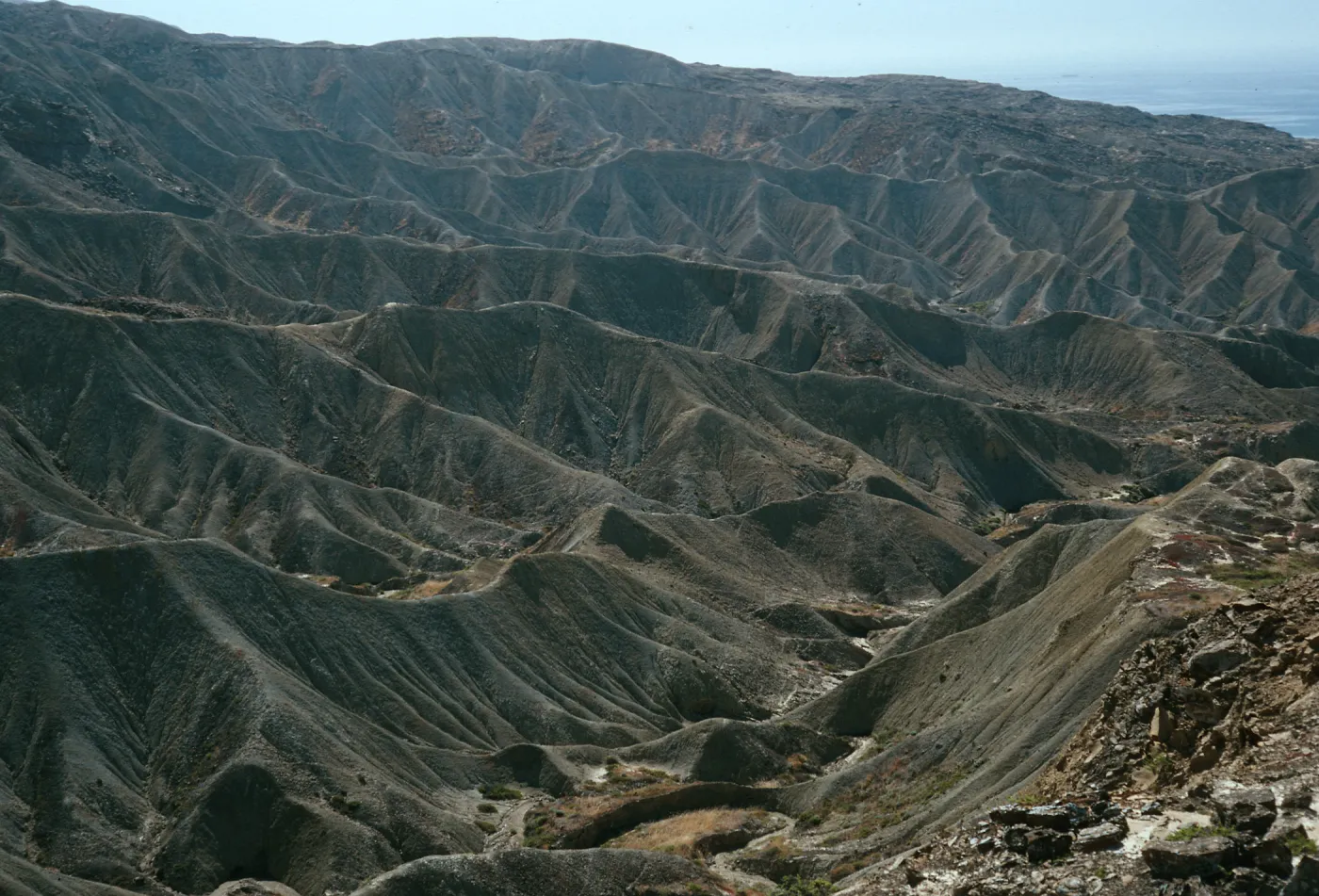 Drainage East of Theodolite Road, South side,San Nicolas Island