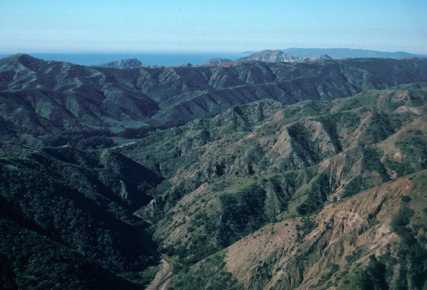 Cañon Del Puerto & Central Valley, Santa Cruz Island