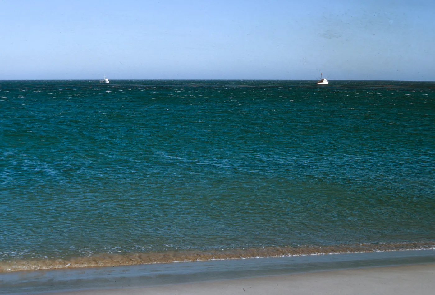 4/ fishing boats (commercial), 250 yards offshore of sand spit, looking South, 65-112 & SN-29