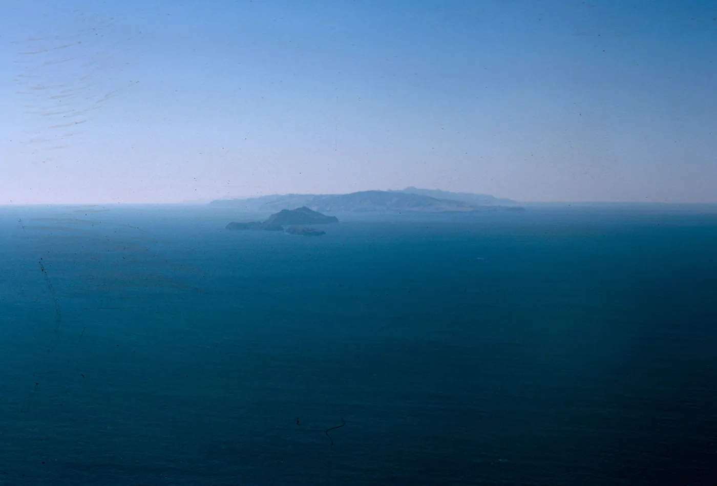 view of San Nicolas Island, 65-218 & SN-135
